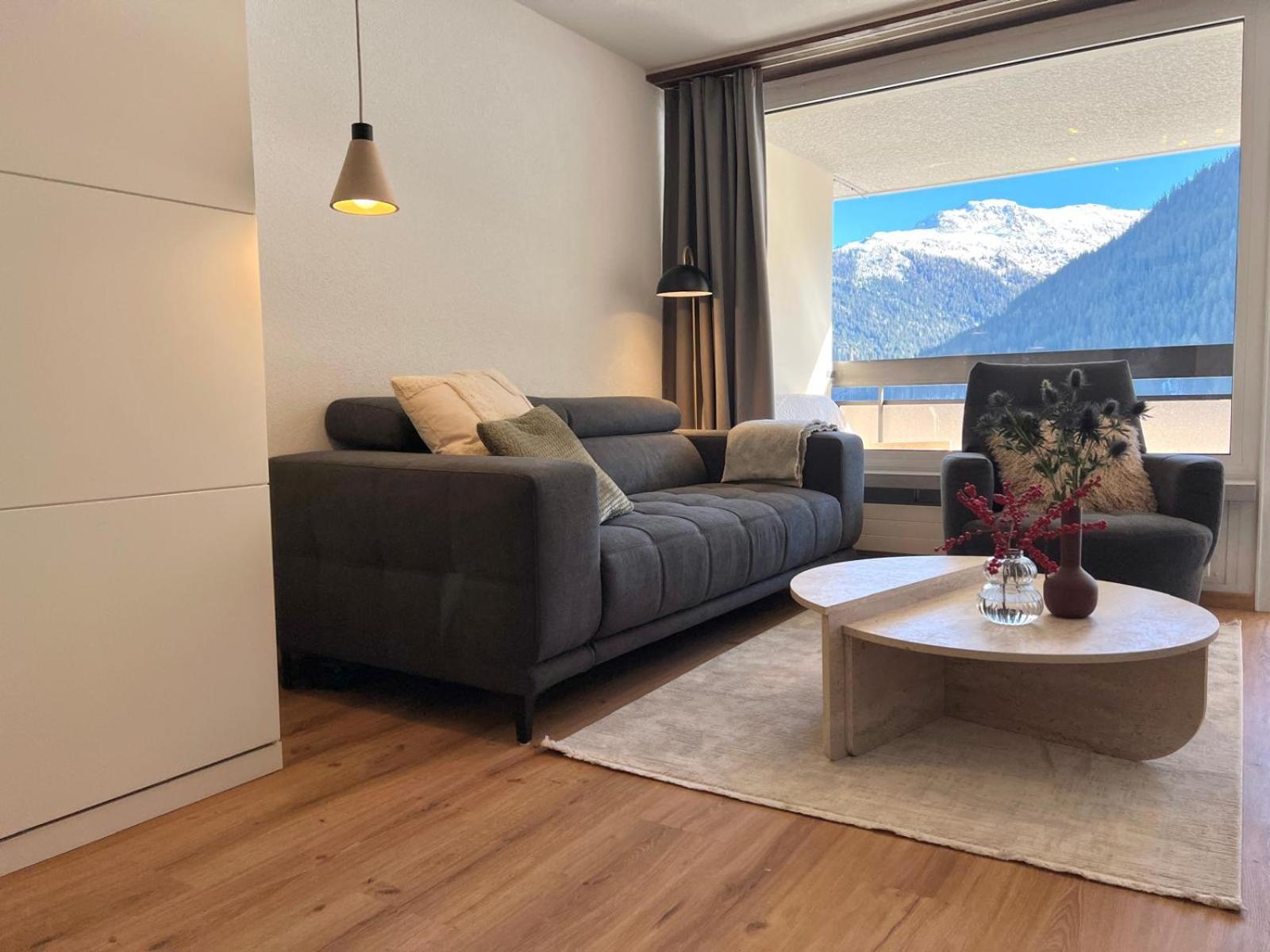 New Renovated Apartment In Center Of Davos Exterior foto